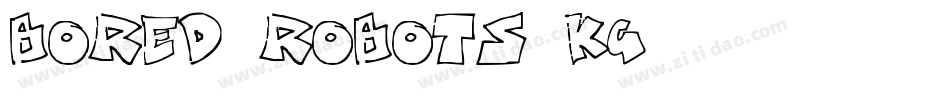 Bored Robots KG字体转换